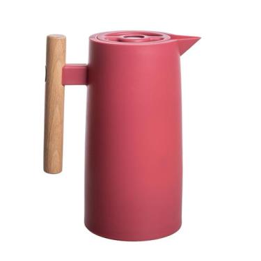 Imagem de Garrafa térmica Kaldi em plástico Vermelha 1L -L Hermitage - L'Hermita