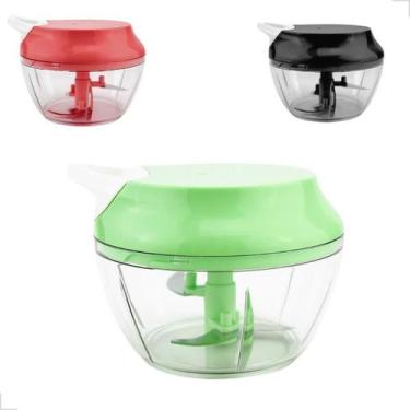 Imagem de Processador De Alimentos Triturador 3 Lâminas Manual - CLINK, Verde