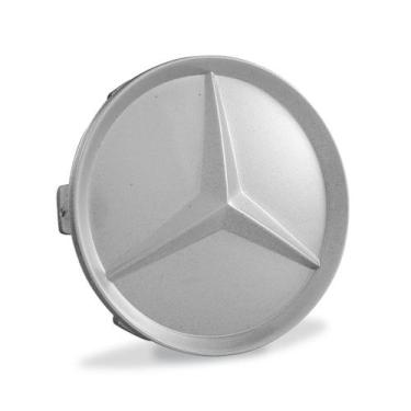 Imagem de Calota Meio Roda Mercedes Classe A Sprinter Prata 75mm - GFM