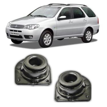 Imagem de Coxim do Amortecedor Fiat Palio Weekend Dianteiro 2001 Até 2012 O Par 