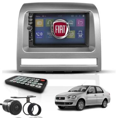 Imagem de Kit Central Multimídia Universal Mp5 2 Din Bt Espelha Siena - First Op