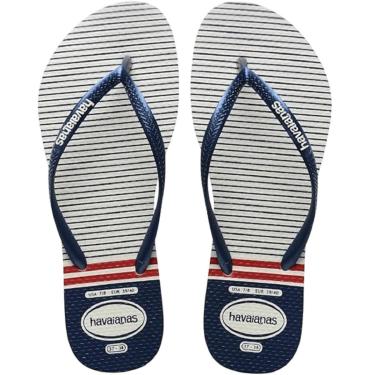 Imagem de Chinelo Feminino Havaianas Slim Nautical Branco-Feminino