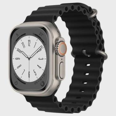 Imagem de Pulseira Silicone Oceano Compativel Apple Watch 42mm 44mm 45mm 49Mm - 