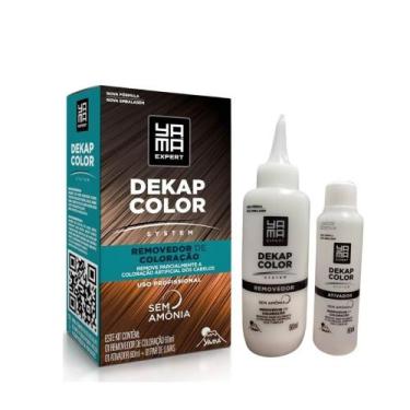 Imagem de Removedor de Coloração Yamá DekapColor System Sem Amônia 120ml Tira Ti