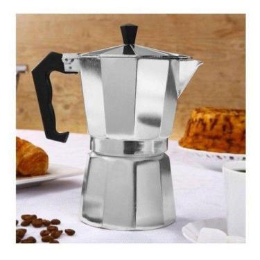 Imagem de Cafeteira Expresso Italiana Alumínio 9 Xícaras 350ml Kehome - Ke home