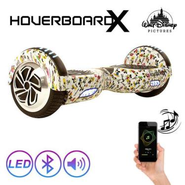 Imagem de Hoverboard Bluetooth 6,5 Mickey Mouse Branco HoverboardX