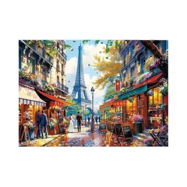 Imagem de Quebra-Cabeça Encantador De Paris 500 1000 1200 2000 Peças Jogo De Ati