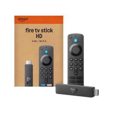 Imagem de Smart Streaming Amazon Fire TV Stick HD 2ª Geração, Full HD, Wi-Fi, Bl