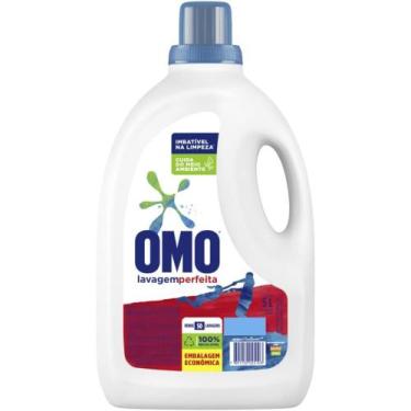 Imagem de Lava Roupa Sabão Líquido OMO Lavagem Perfeita - 5L  Kit 2un