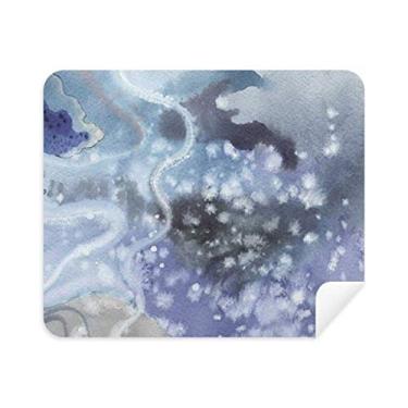 Imagem de Pano de limpeza de tela para telefone com sombreamento de tinta abstrata 2 peças de tecido de camurça