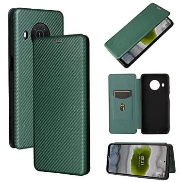 Imagem de YUNCHAO Caixa de telefone Para textura de fibra de carbono nokia x20 capa para celular