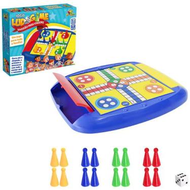 Jogo De Tabuleiro Ludo infantil coluna jogos educativos em