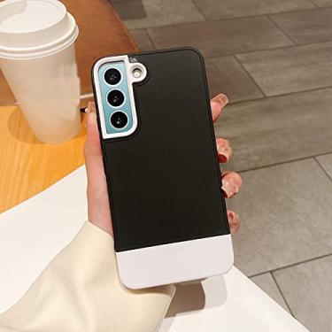 Imagem de Capa de telefone de silicone líquido com armação quadrada para Samsung Galaxy S22 Ultra S21 Plus FE A12 A22 A33 A53 A73 A52 A72 Capa 3 em 1, Modelo 4, Para A32 4G