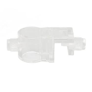 Imagem de Braçadeira de Mangueira de Aquário, Braçadeira de Tubo de Aquário de Plástico Transparente Firmemente Dividida Clipe de Fixação de Tubo de água para Aquário Fácil de Instalar Braçadeira de Aquário (S)