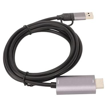 Imagem de Placa de Captura de Vídeo, Placa de Captura de áudio, Placa de Gravador de Vídeo 4K HD HDMI para USB Tipo C, para Gravação de Vídeo Ao Em Jogos, Filmadora DVD