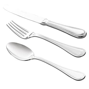 Imagem de WOLFF - Faqueiro de Aço Inox Geneve 101 Peças Com Estojo - Jogos de Talheres - Mesa Posta - Utensílios de Cozinha, Enxoval, Casamento, Decoração.