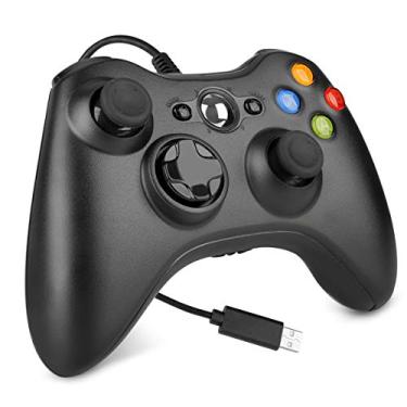YAEYE Controlador com fio para Xbox 360, controlador de jogo para