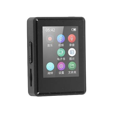 Imagem de Leitor de MP3 Com Bluetooth, Leitor de Música Portátil MP3 MP4 Com Cartão de Memória de 16 GB, Leitor de Música MP3 de Som Estéreo HiFi para Crianças e Adultos