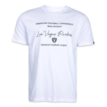 Imagem de Camiseta New Era Las Vegas Raiders Minimal Label Branco