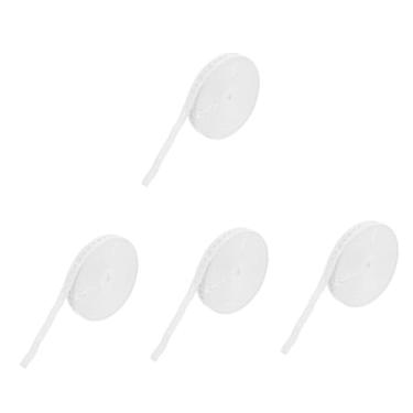 Imagem de Lurrose 4 Rolos elástico de botão elástico de saia elástico de tecido elastico para pulseira faixa elastica cinta elástica faixa de costura plana botoeira máscara facial decorar calça Bebê
