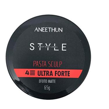 Imagem de Aneethun Pasta Sculp Style Profissional Ultra Forte 65g Efeito Matte