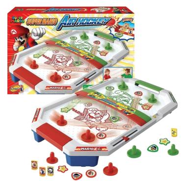 Imagem de Jogo de Mesa Super Mário Air Hockey com Acessórios Epoch
