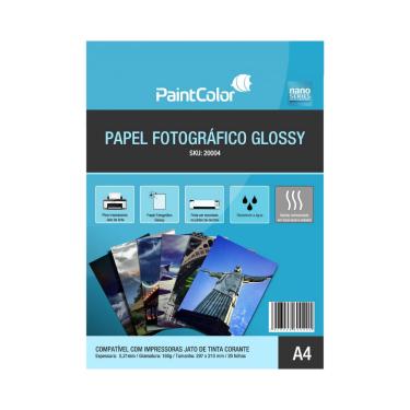 Imagem de Papel Fotográfico Glossy A4 180g 20 Folhas