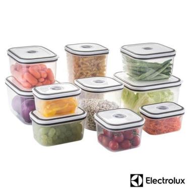 Imagem de Jogo de Potes com 10 Peças com Tampa - Electrolux