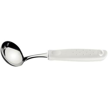Imagem de Concha para Molho Inox Tramontina Utilitá Branca - 19,7cm, Branco