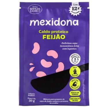 Imagem de Sopa de Caneca Proteica de Feijão Sem Glúten, Vegana Mexidona 30g