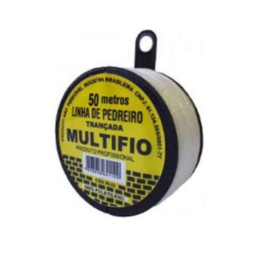 Imagem de Linha De Pedreiro Trancada 50 Metros Ref.8502 MULTIFIO