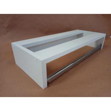 Imagem de cabideiro Individual simples branco - RF Ambientes