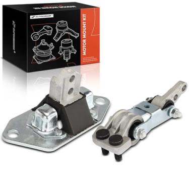 Imagem de A-Premium Kit de montagem de motor e suporte de torque de 2 peças compatível com Volvo XC90 2003-2006, S60 2009, XC70 2003-2007, S80 2004-2006, V70 2001-2007, 2.3L 2.4L 2.5L, Substituir nº 91 41402