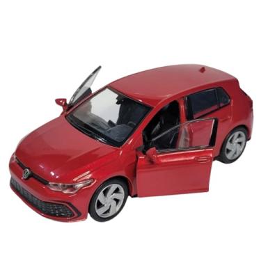 Imagem de Miniatura Carrinho de Ferro Golf GTI Carro Nacional 1:38 VINHO