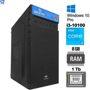 Imagem de Computadorcore I3-10100 3,6Ghz Ssd-1Tb Memoriaddr4-8Gb Win10 - Sobralt