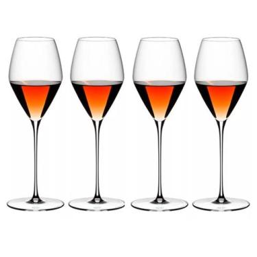 Imagem de 4 Taças Cristal Riedel Veloce Rosé Espumante 347ml Champagne