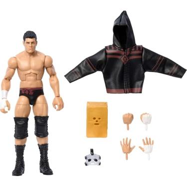 Imagem de Mattel WWE Elite Action Figure & Accessories, Greatest Hits 2025, 6-inch Collectible Cody Rhodes “The American Nightmare” with 25 Articulation Points & Swappable Hands