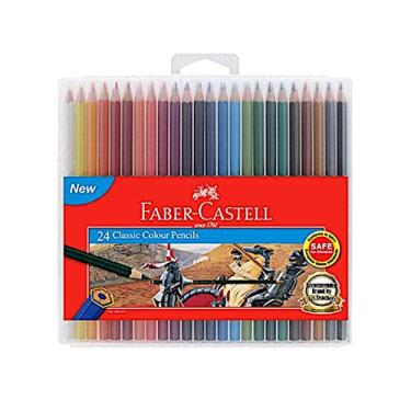 Imagem de Faber Castell Conjunto de lápis de cor clássico | 24 cores