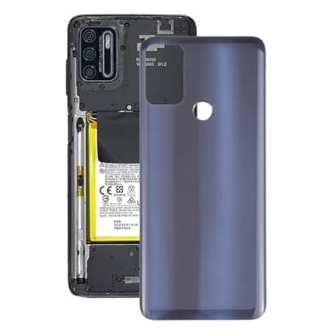Imagem de Contracapa Tampa traseira da bateria para Motorola Moto G50 XT2137-1 XT2137-2 (cinza) Substituição do telefone