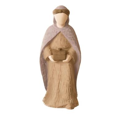 Imagem de Molde de presépio molde de presépio molde de Jesus molde de vela Maria molde de anjo molde de fundição de resina moldes de silicone para vela decoração de casa molde 3D animal molde de fabricação de
