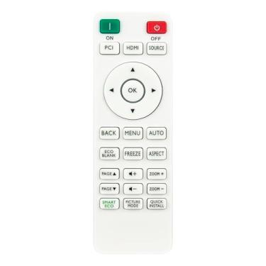Imagem de Controle remoto de substituição RCX016 compatível com projetor digital BenQ MH560 MW560 MX560 MS560 MX560P MS560P sistema de cinema em casa