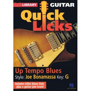 Imagem de Up Tempo Blues - Quick Licks: Style: Joe Bonamassa; Key: G