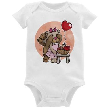 Imagem de Body Bebê Ursinhos Fofos - Foca na Moda, Branco, P