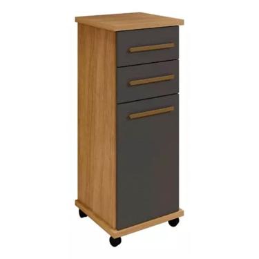 Imagem de Balcão Fruteira de Cozinha 1 Porta 2 Gavetas Tokio Arte Móveis