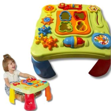 Imagem de Mesa Infantil para Bebê Criativa Didática Educativa Com Som - MARAL
