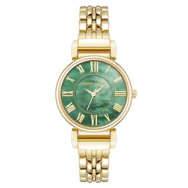 Imagem de Anne Klein Relógio de pulseira feminino, Dourado