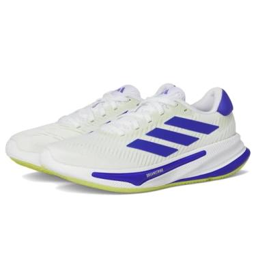 Imagem de adidas Tênis de corrida infantil Supernova Step, Branco/azul lúcido, limão, 16