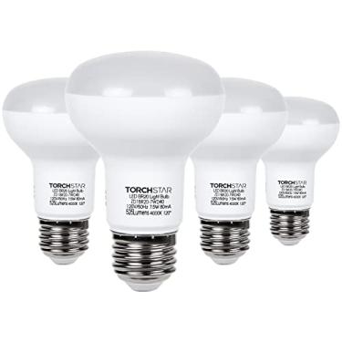Imagem de Lâmpada de LED BR20 regulável TORCHSTAR 7,5W 1/4/6/8, Moderno, 4 Pack, Cool White (4000K)