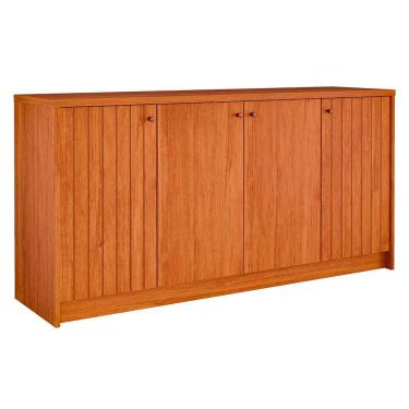 Imagem de Aparador Buffet para Sala de Jantar Lia 100% mdf com 4 Portas Cimol Cinamomo