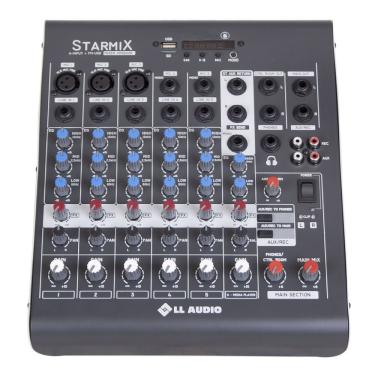 Imagem de Mesa De Som 6 Canais starmix xms 602R - ll áudio